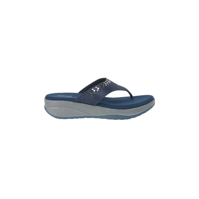 Mochi Women Blue Casual Slippers & Flip Flops (SKU: 44-199-45-37)