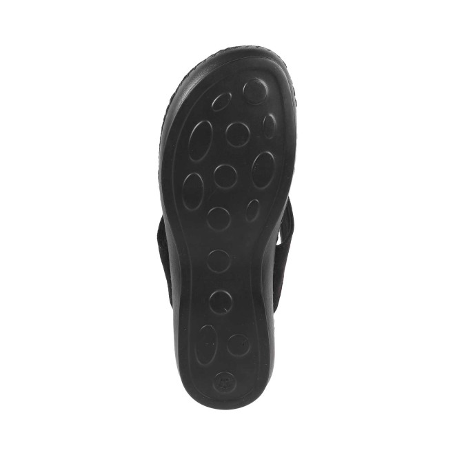 Mochi Women Black Casual Slippers (SKU: 44-2-11-36)