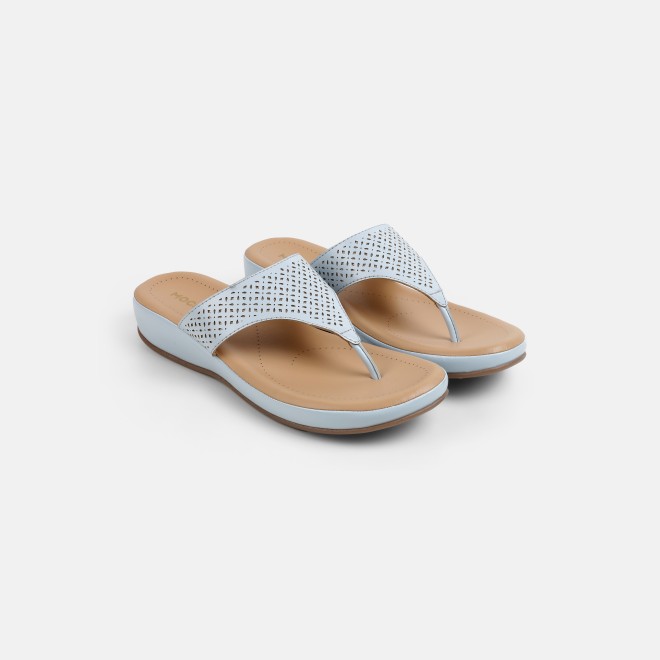 Mochi Women Blue Casual Slippers (SKU: 44-20-32-36)