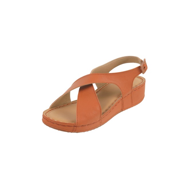 Mochi Women Tan Casual Sandals (SKU: 44-207-23-36)