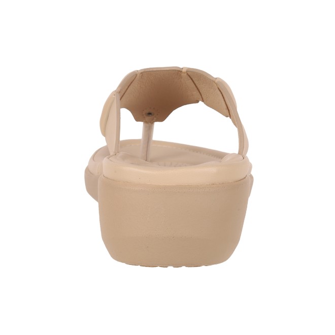 Mochi Women Dark-Beige Casual Slippers (SKU: 44-213-89-36)