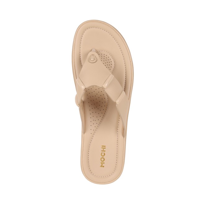 Mochi Women Dark-Beige Casual Slippers (SKU: 44-213-89-36)