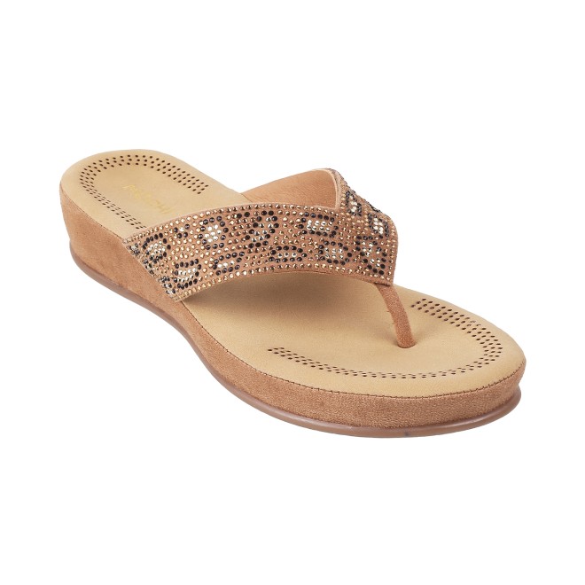 Mochi Women Gold Casual Sandals (SKU: 44-22-15-36)