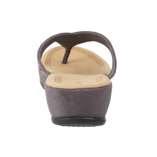 Mochi Women Gun-Metal Casual Sandals (SKU: 44-22-29-36)