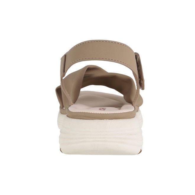 Mochi Women Beige Casual Sandals (SKU: 44-221-20-37)