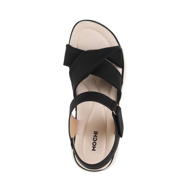 Mochi Women Black Casual Sandals (SKU: 44-221-11-36)