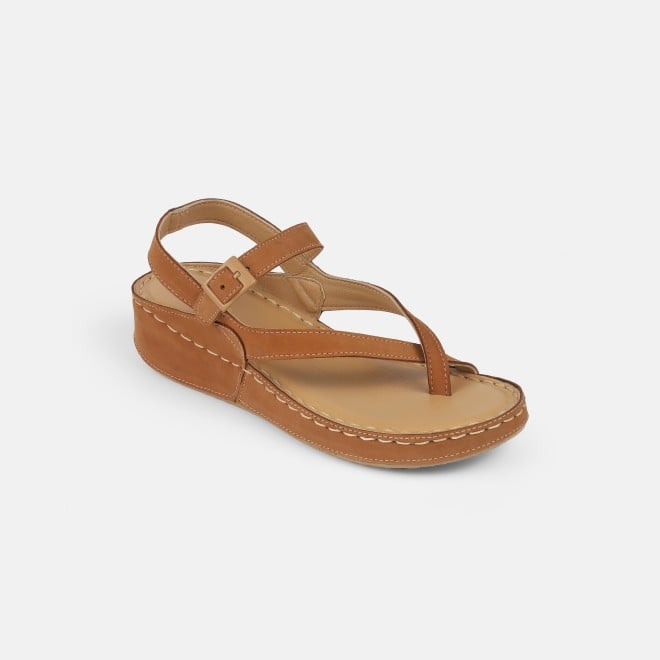 Mochi Women Beige Casual Sandals (SKU: 44-3014-20-36)