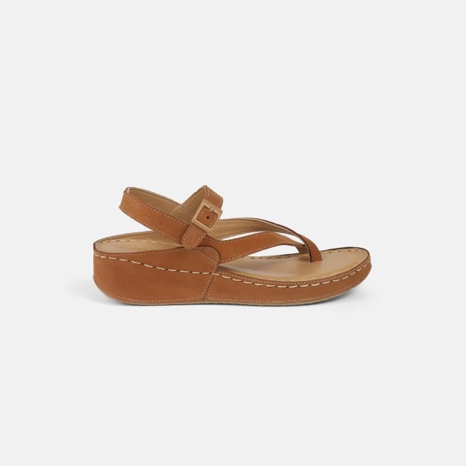 Mochi Women Beige Casual Sandals (SKU: 44-3014-20-36)