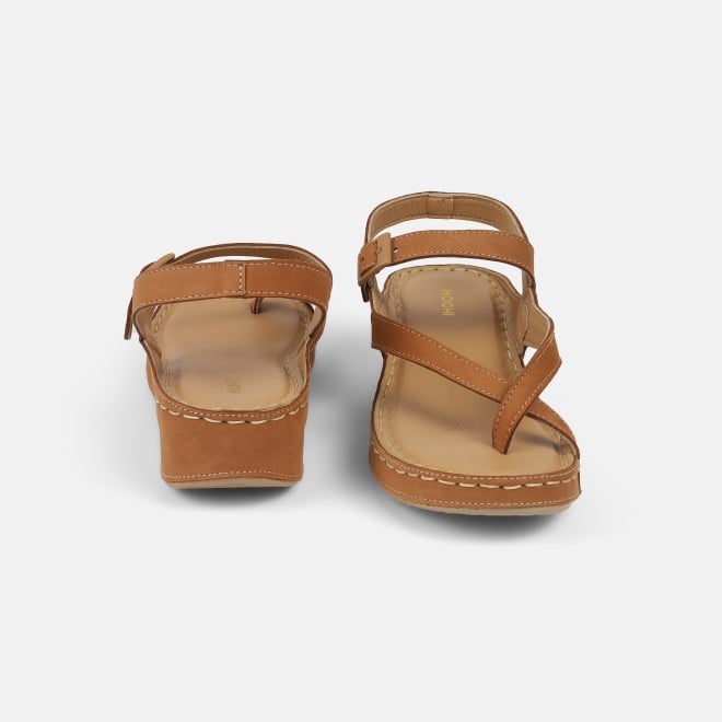 Mochi Women Beige Casual Sandals (SKU: 44-3014-20-36)