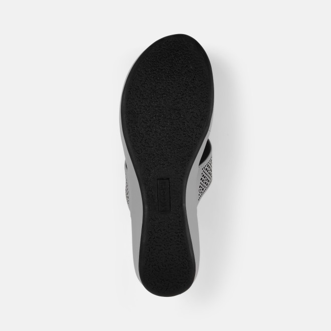 Mochi Women Grey Casual Slippers (SKU: 44-303-14-36)