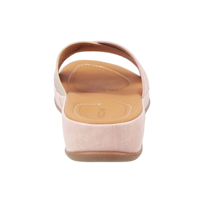 Mochi Women Peach Casual Slippers (SKU: 44-3882-80-36)