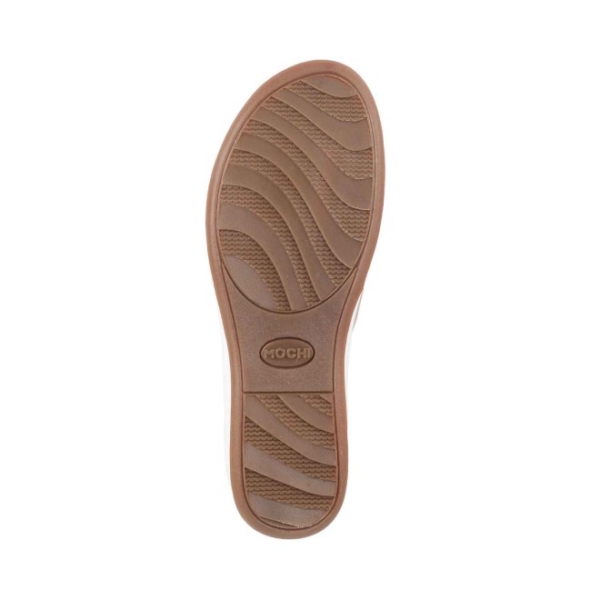 Mochi Women White Casual Slippers (SKU: 44-3882-16-36)