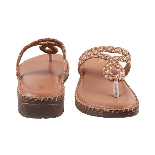 Mochi Women Rust Casual Slippers (SKU: 44-38L-91-42)