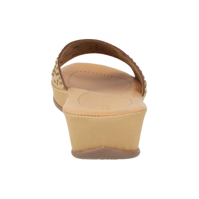 Mochi Women Beige Casual Sandals (SKU: 44-58-20-36)