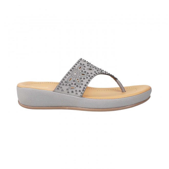 Mochi Women Grey Casual Sandals (SKU: 44-59-14-36)