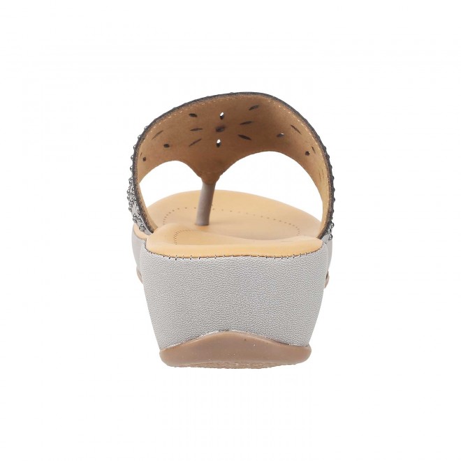 Mochi Women Grey Casual Sandals (SKU: 44-59-14-36)