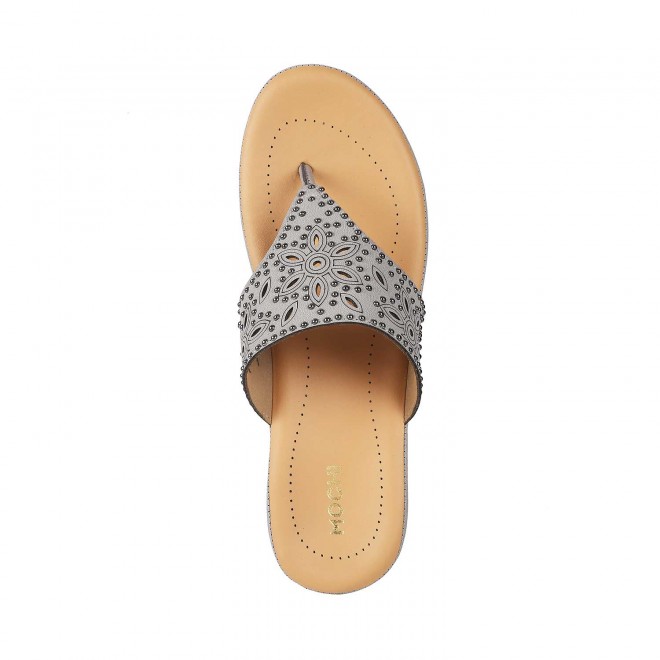 Mochi Women Grey Casual Sandals (SKU: 44-59-14-36)