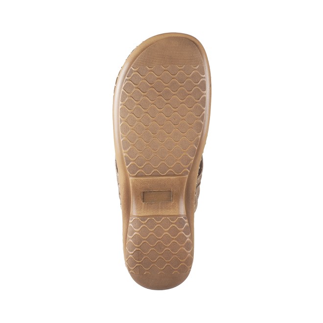 Mochi Women Beige Casual Slippers (SKU: 44-73-20-36)