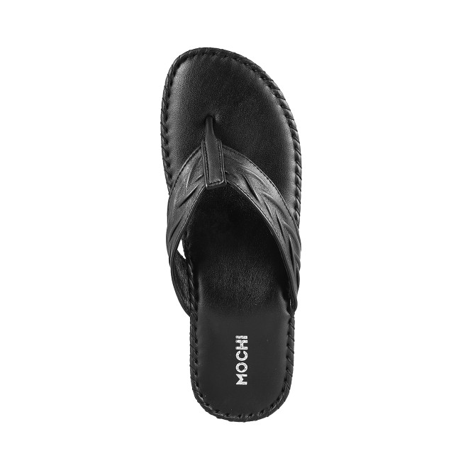 Mochi Women Black Casual Slippers (SKU: 44-73-11-36)