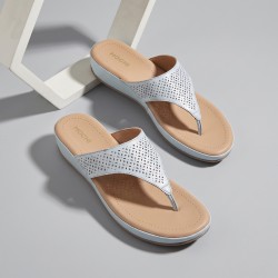 Mochi Women Light-blue Casual Comfort