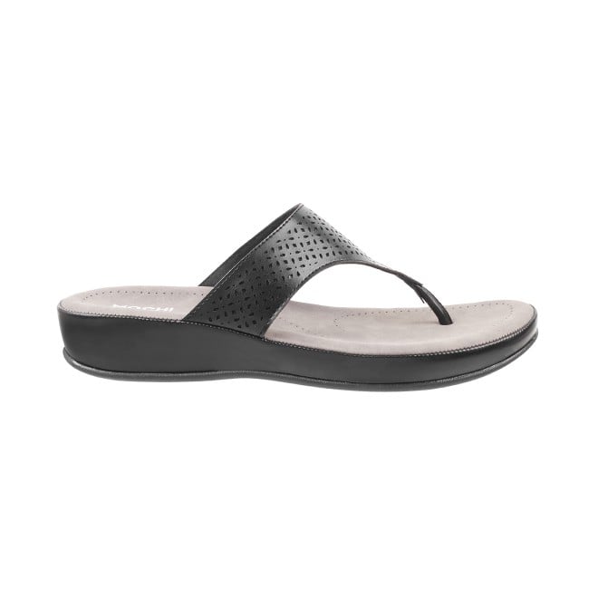 Mochi Women Black Casual Slippers (SKU: 44-800020-11-36)