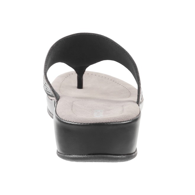Mochi Women Black Casual Slippers (SKU: 44-800020-11-36)