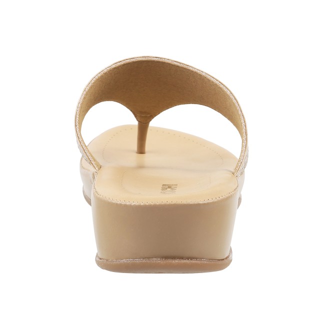 Mochi Women Beige Casual Slippers (SKU: 44-800020-20-36)