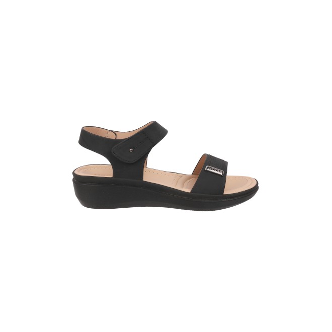 Mochi Women Black Casual Sandals (SKU: 44-800081-11-36)