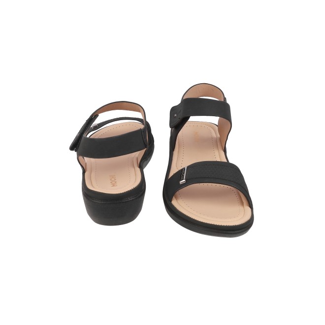 Mochi Women Black Casual Sandals (SKU: 44-800081-11-36)