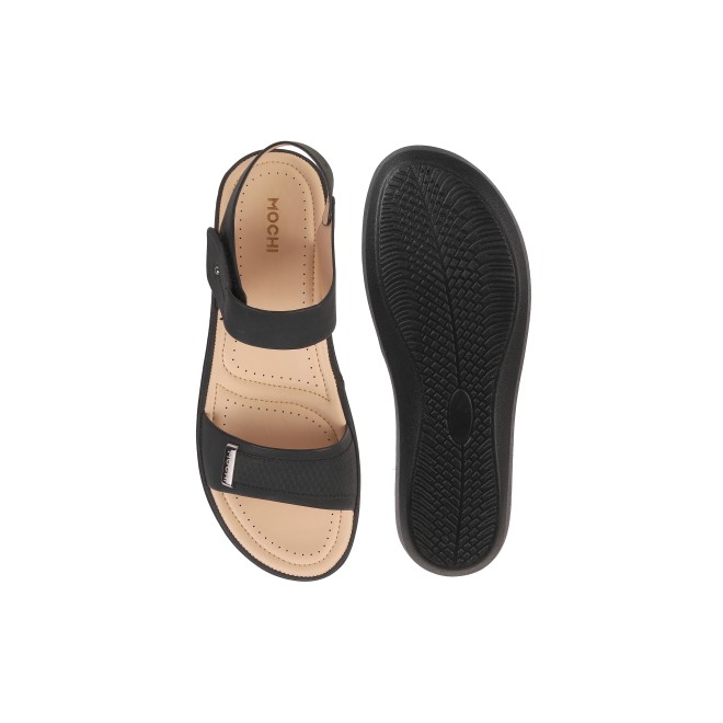 Mochi Women Black Casual Sandals (SKU: 44-800081-11-36)