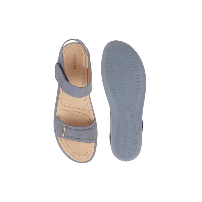 Mochi Women Blue Casual Sandals (SKU: 44-800081-45-36)