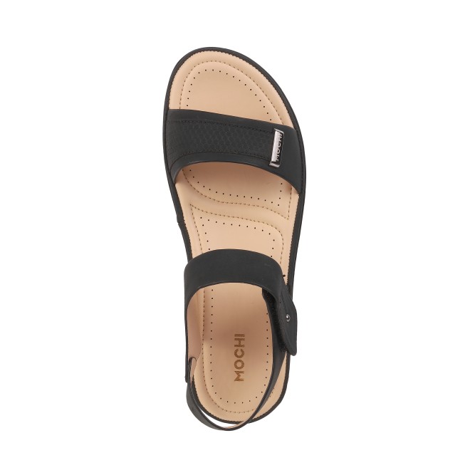Mochi Women Black Casual Sandals (SKU: 44-800081-11-36)