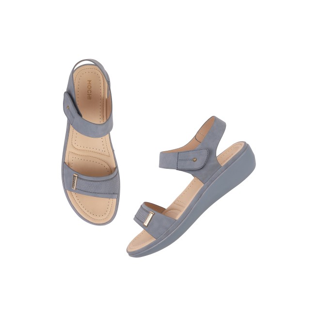 Mochi Women Blue Casual Sandals (SKU: 44-800081-45-36)