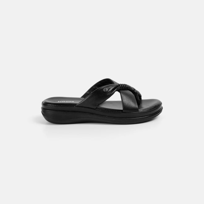 Mochi Women Black Casual Slip Ons (SKU: 44-800186-11-37)
