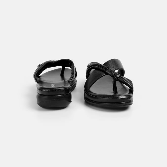 Mochi Women Black Casual Slip Ons (SKU: 44-800186-11-37)