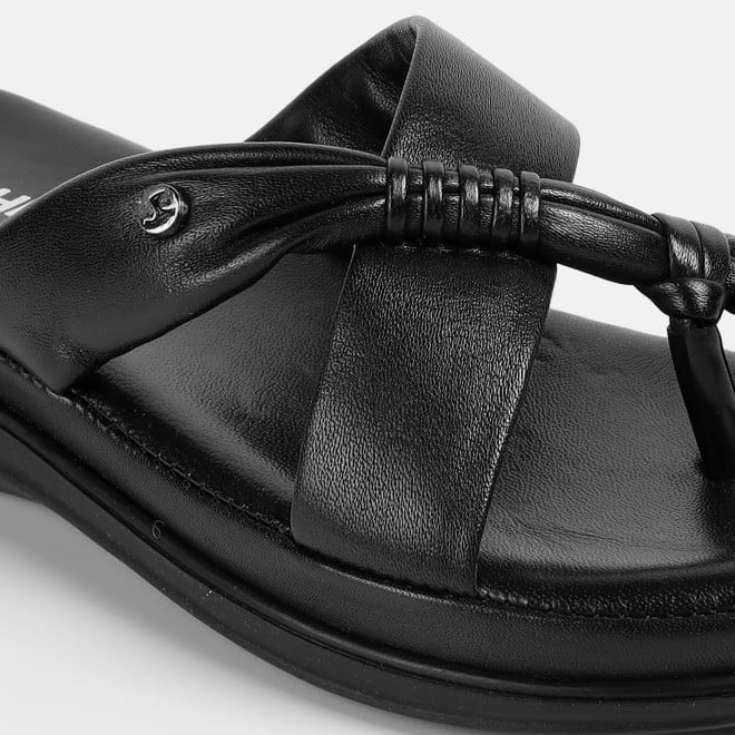 Mochi Women Black Casual Slip Ons (SKU: 44-800186-11-37)