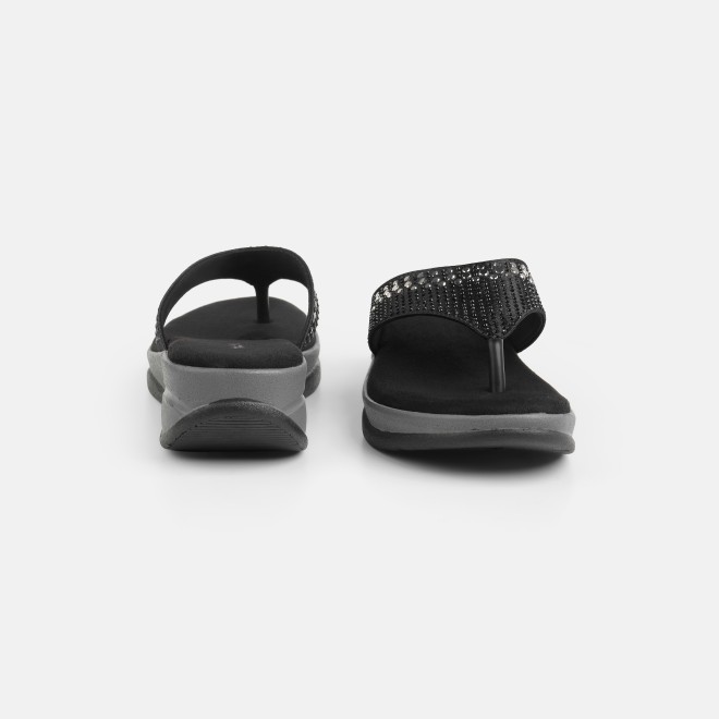 Mochi Women Black Casual Slippers (SKU: 44-800199-11-36)
