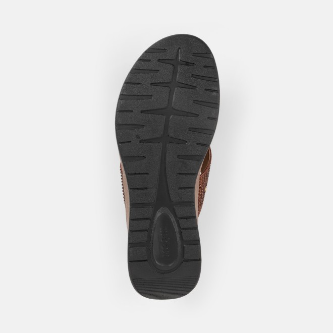 Mochi Women Brown Casual Slippers (SKU: 44-800199-12-36)
