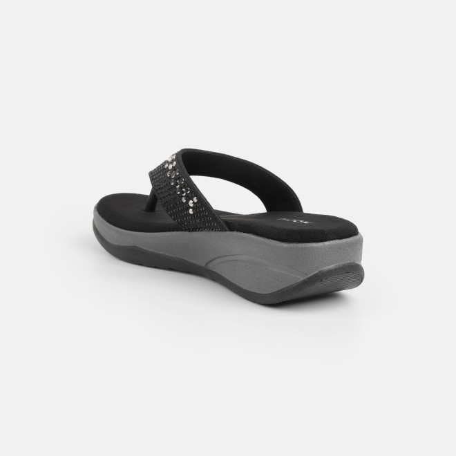 Mochi Women Black Casual Slippers (SKU: 44-800199-11-36)
