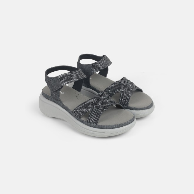 Mochi Women Black Casual Sandals (SKU: 44-800214-11-36)