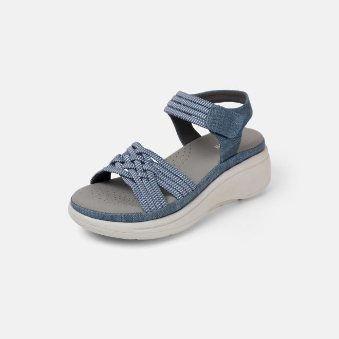 Mochi Women Blue Casual Sandals (SKU: 44-800214-45-36)