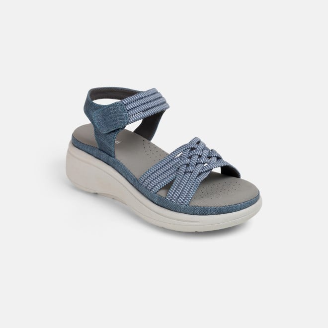 Mochi Women Blue Casual Sandals (SKU: 44-800214-45-36)