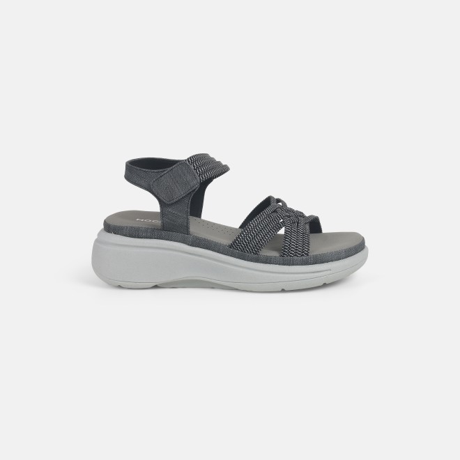 Mochi Women Black Casual Sandals (SKU: 44-800214-11-36)