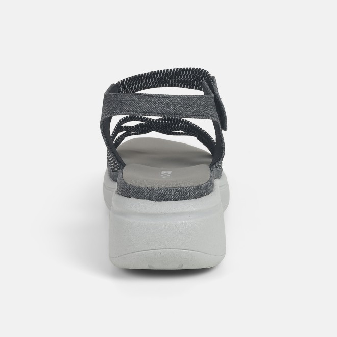 Mochi Women Black Casual Sandals (SKU: 44-800214-11-36)