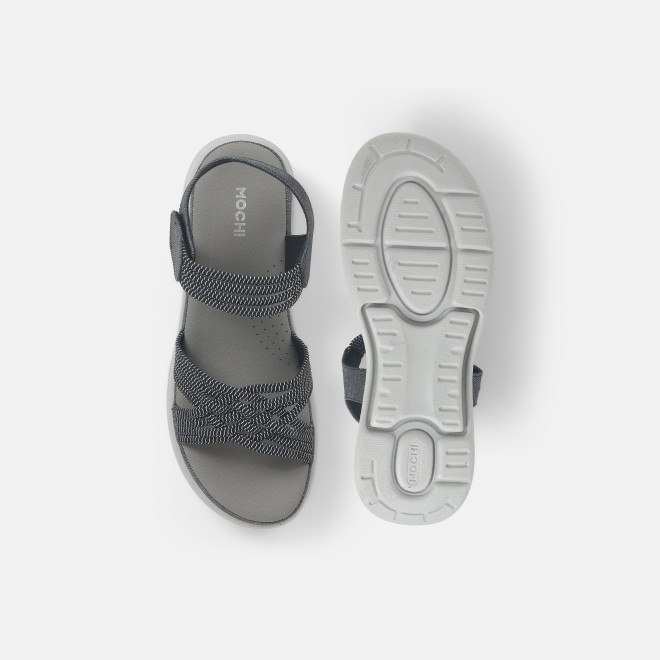 Mochi Women Black Casual Sandals (SKU: 44-800214-11-36)