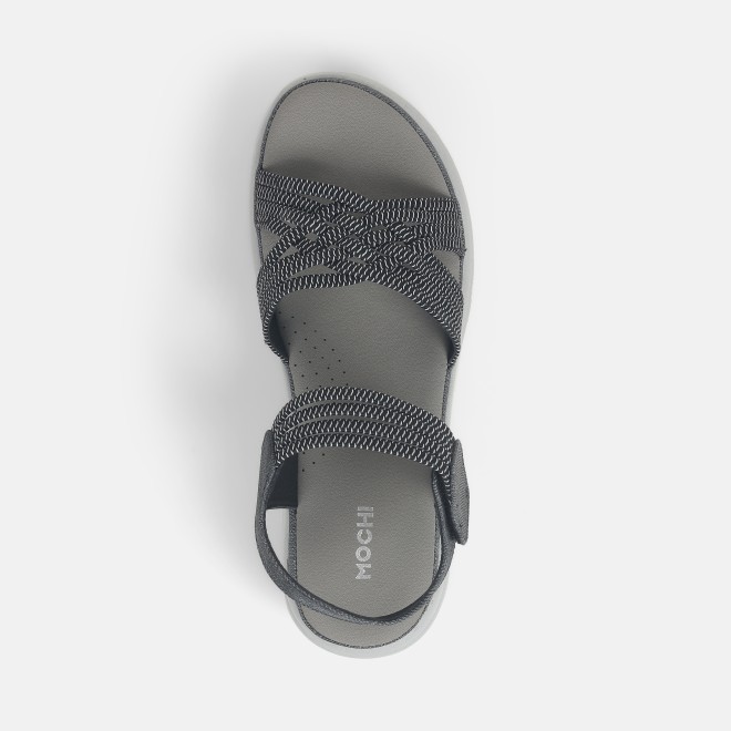 Mochi Women Black Casual Sandals (SKU: 44-800214-11-36)