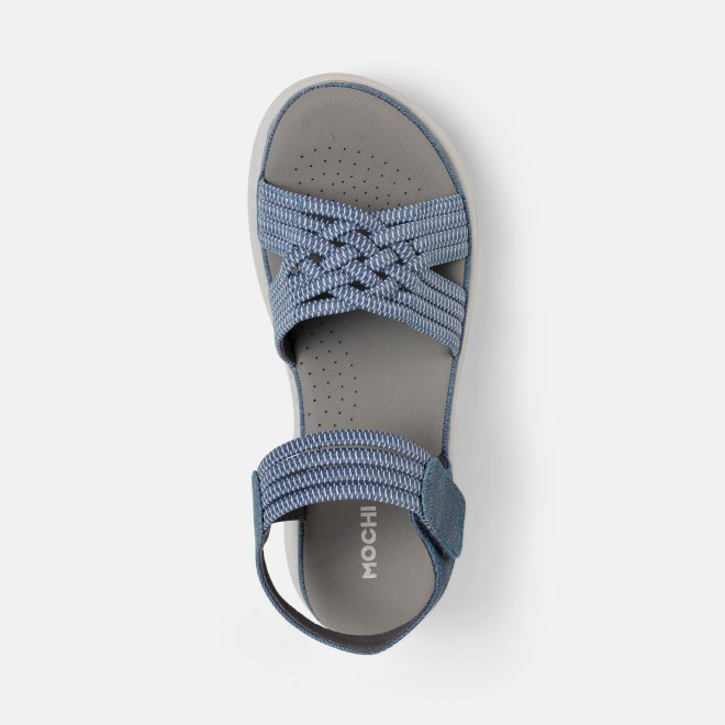 Mochi Women Blue Casual Sandals (SKU: 44-800214-45-36)