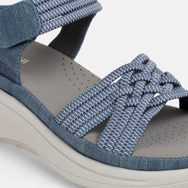 Mochi Women Blue Casual Sandals (SKU: 44-800214-45-36)