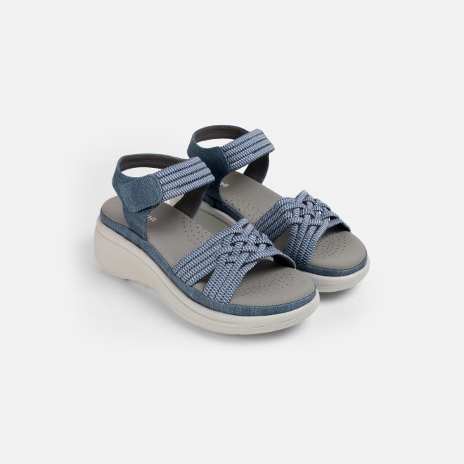 Mochi Women Blue Casual Sandals (SKU: 44-800214-45-36)