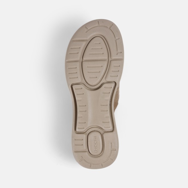 Mochi Women Beige Casual Slippers (SKU: 44-800216-20-36)